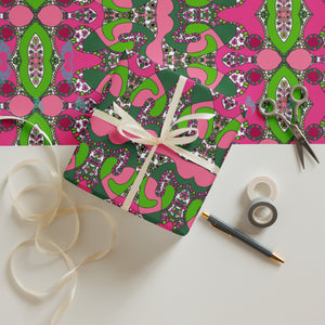 Purple Pinks Wrapping paper sheets