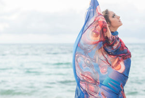 Pareo Scarf in BYM in Maui Mind and Body