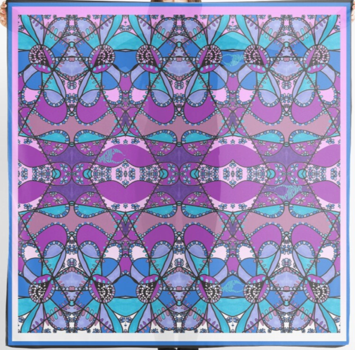 Wholesale BYM Pareo Scarf in Twilight