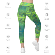 Load image into Gallery viewer, Wholesale BYM Leggings with pockets Haiku Hymn CURVY 2XL - 6XL