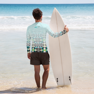 Wholesale Men's Rash Guard in Maui Mind and Body