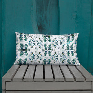 BYM Premium Pillow in Blue Jade