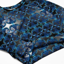 Load image into Gallery viewer, BYM Recycled long-sleeve  Athletic/Beach  in Blue Wave UPF 50