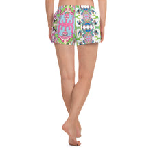 Load image into Gallery viewer, BYM Women&#39;s Athletic Short Shorts in Sweet Lane Combo